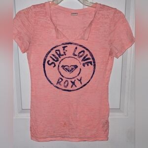 Roxy Women's Vintage Tee Size Small   EUC